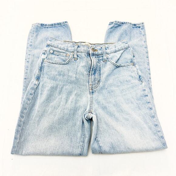 Madewell The Perfect Vintage Jean Light Wash Denim Zip Fly Size 25 - Picture 4 of 9